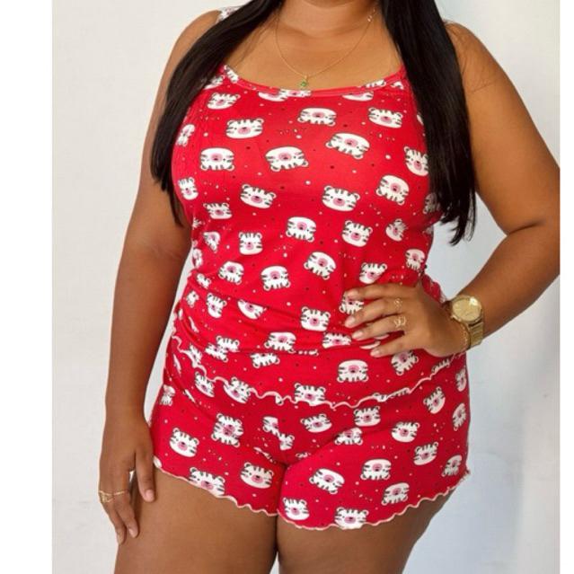 Pijama feminino Baby Doll alcinha verão revenda