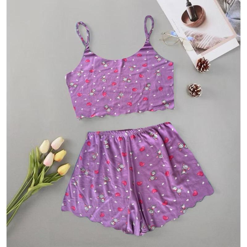 Kit 10 Pijama feminino top doll baby doll cropped alcinha verão revenda