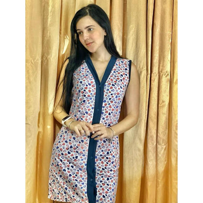 Kit com 2 Camisola de Botão Senhora Verão Pós Operatório