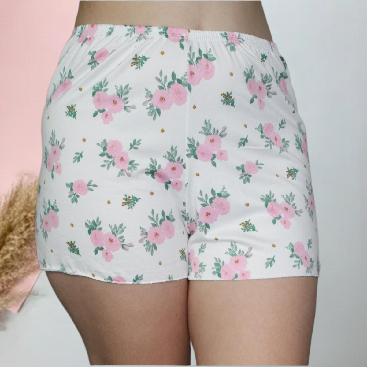 2 UNIDADES DE SHORT FEMININO SUEDE LISO CANELADO BABY DOLL SUPER CONFORTÁVEL PIJAMA LINHA NOITE