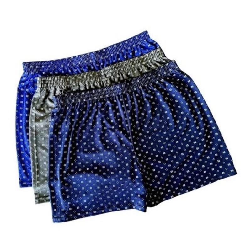 Kit Cueca Samba Canção Masculino Short de Dormir Shortinho Fresquinho e Confortável Pijama