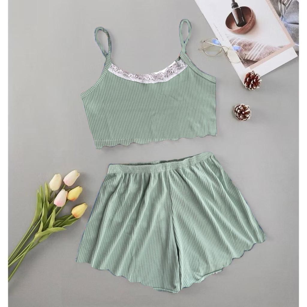 Pijama Baby Doll Feminino Suede Canelado Fresquinho Microfibra Short Doll Roupa de Dormir