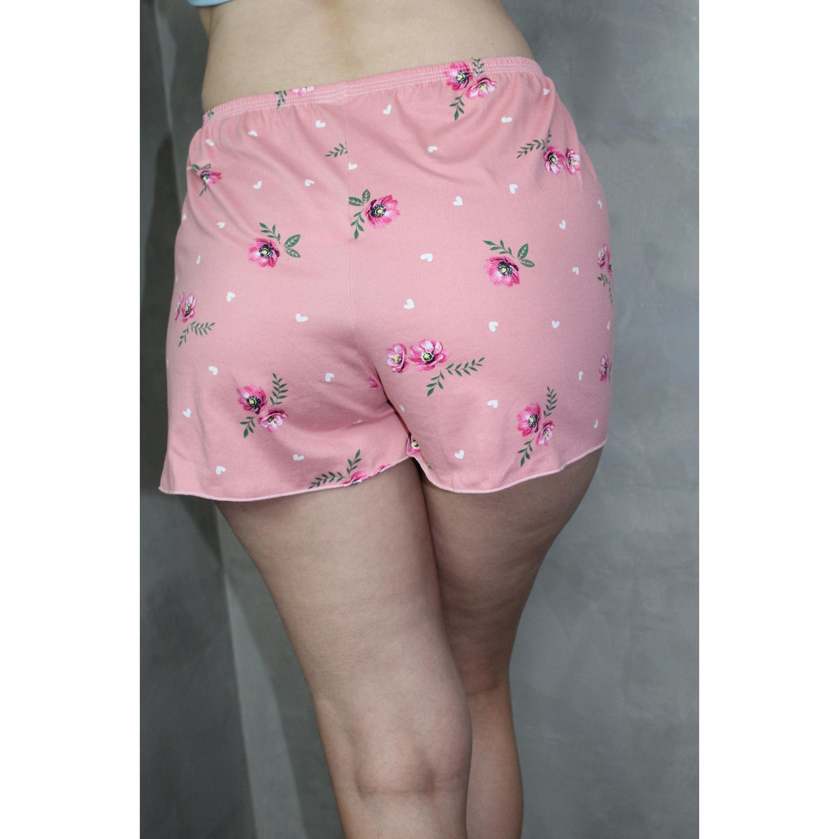 2 UNIDADES DE SHORT FEMININO SUEDE LISO CANELADO BABY DOLL SUPER CONFORTÁVEL PIJAMA LINHA NOITE
