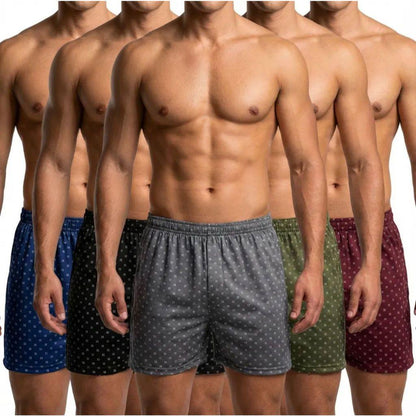 Kit Cueca Samba Canção Masculino Short de Dormir Shortinho Fresquinho e Confortável Pijama