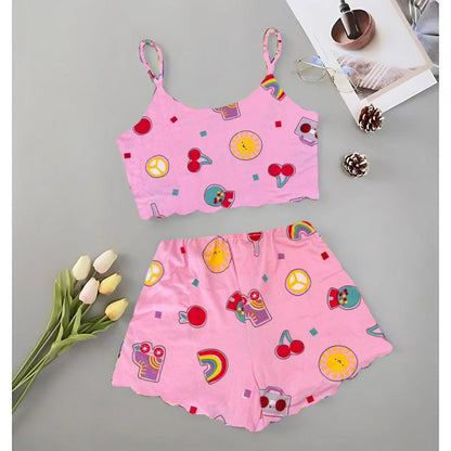 Kit 2 Baby Doll Conjunto Short Doll Cropped Blogueirinha com Alcinha