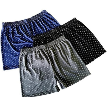Kit Cueca Samba Canção Masculino Short de Dormir Shortinho Fresquinho e Confortável Pijama