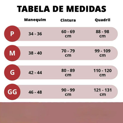 Calça legging Poliamida elástica gramatura 320 UV