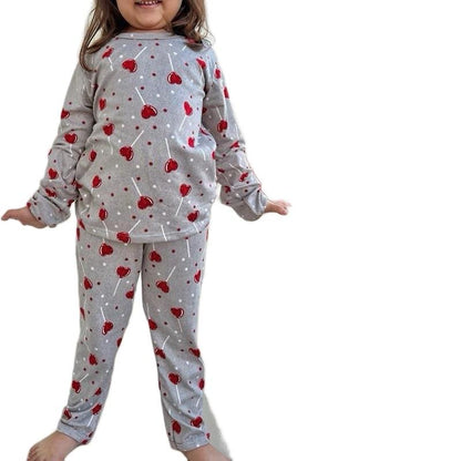 Pijama Manga Longa e Calça para Criança Infantil com Estampa sortida Gênero