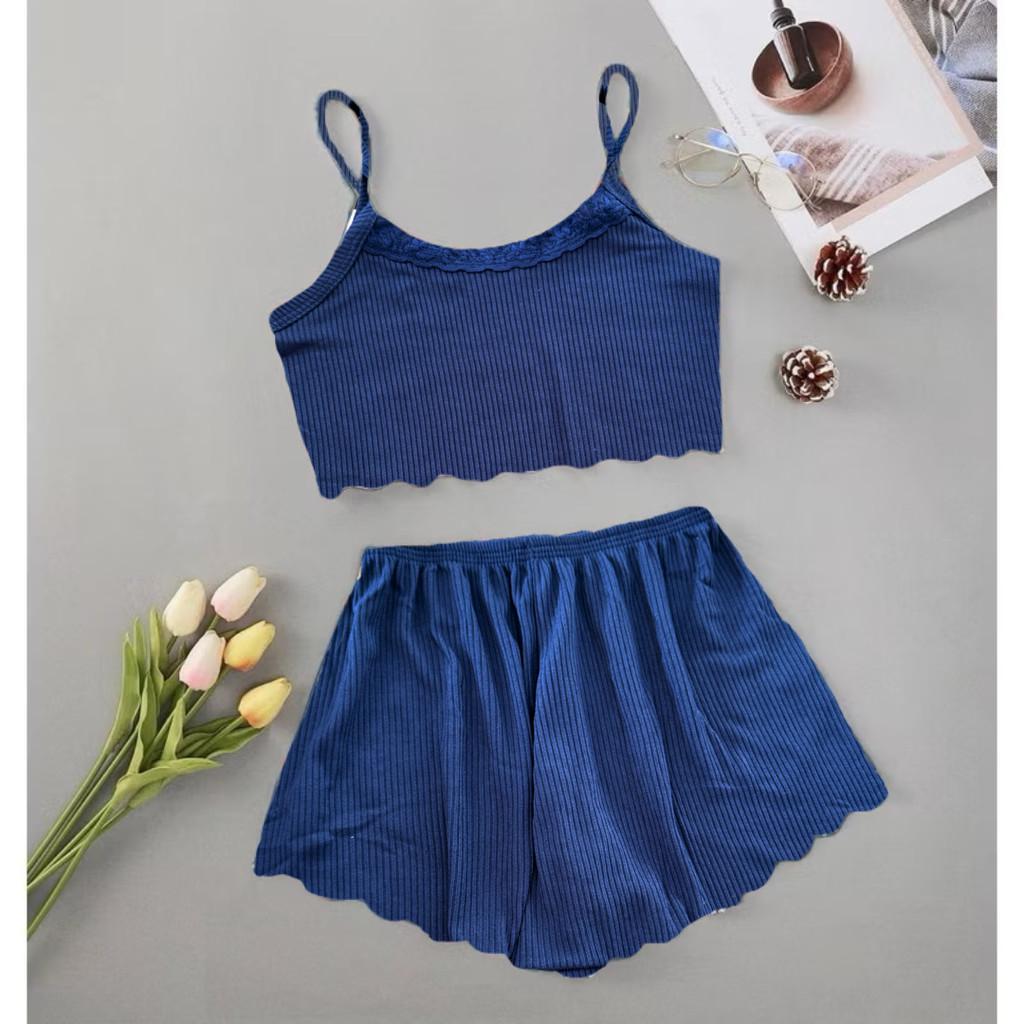 Pijama Baby Doll Feminino Suede Canelado Fresquinho Microfibra Short Doll Roupa de Dormir
