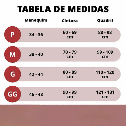 Calça legging Poliamida elástica gramatura 320 UV