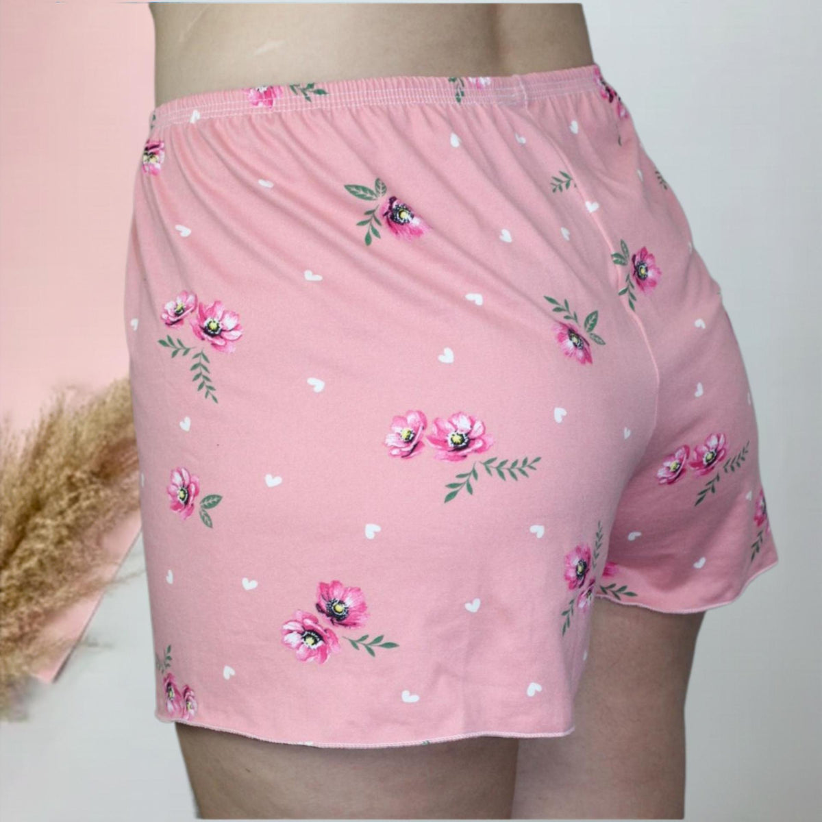 2 UNIDADES DE SHORT FEMININO SUEDE LISO CANELADO BABY DOLL SUPER CONFORTÁVEL PIJAMA LINHA NOITE