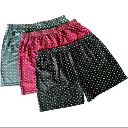 Kit Cueca Samba Canção Masculino Short de Dormir Shortinho Fresquinho e Confortável Pijama