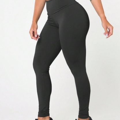 Legging Poliamida Academia Musculação Cintura Alta Compressão