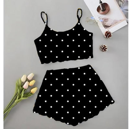 KIT 10 Croped Doll Pijama Revenda Feminino Estampado Suede